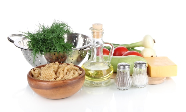 Kuchynské ingrediencie a servírovanie